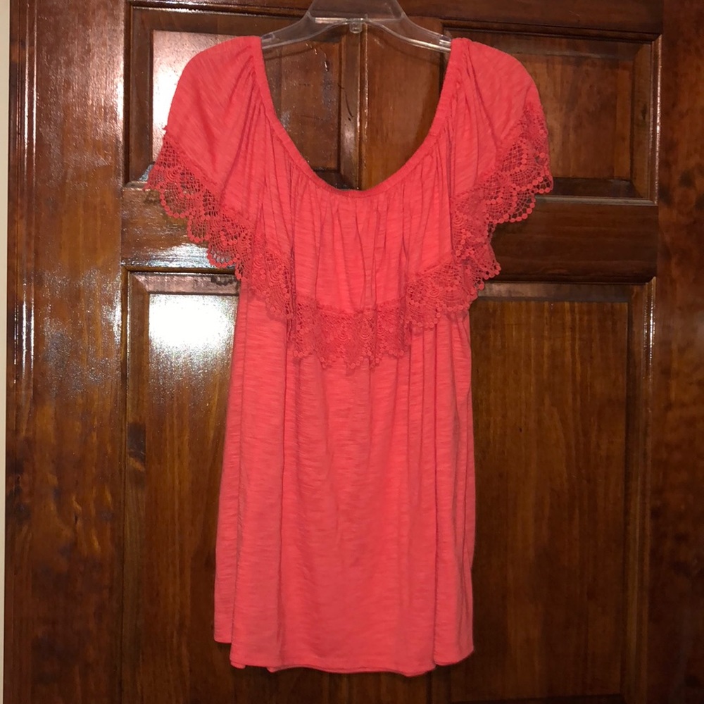 Plus Size off the shoulder top